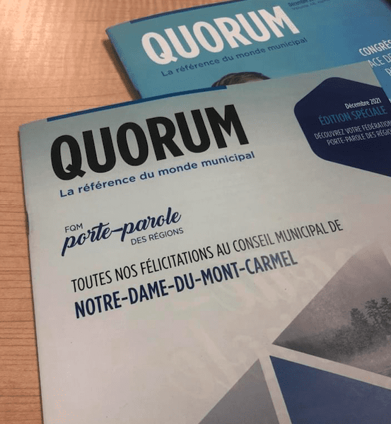 Les publications de la FQM 